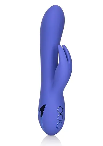 Вібратор-кролик CalExotics California Dreaming Beverly Hills Bunny 20.3 см синій - фото 2