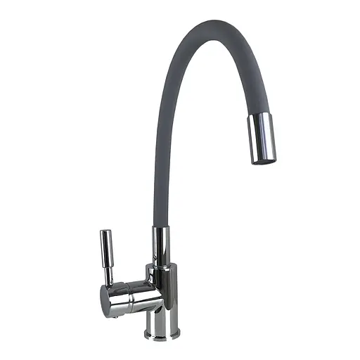 Смеситель для кухни Globus Lux Lazer GLLR-203SG Графит - фото 4