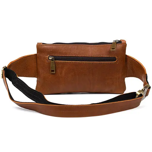 Шкіряна бананка Tarwa 24х15х3 см sum0025640 - фото 4