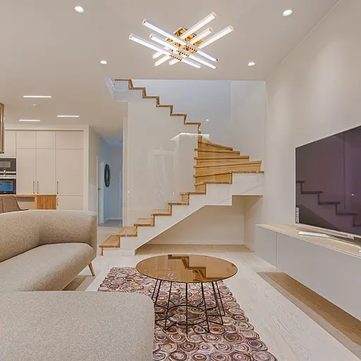 Люстра светодиодная акриловая Sirius B YH836/6 WT+GD 78W - фото 7