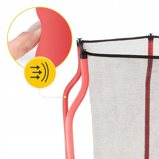 Батут детский для дома 4FIZJO Kids 140 см Green/Red (P-5907739319456) - фото 5