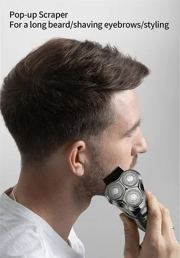 Электробритва Enchen Steel 3S серый - фото 4