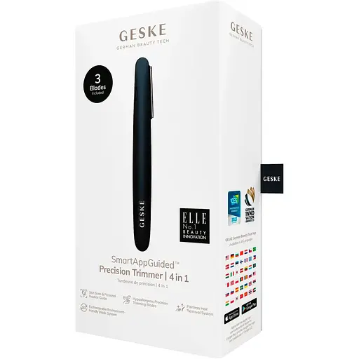 Тример для тіла GESKE Precision Trimmer 4in1 Black (HB0449) [132060] - фото 11