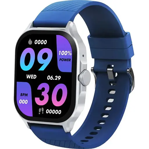 Смарт-годинник Globex Smart Watch Urban Silver-Blue - фото 1