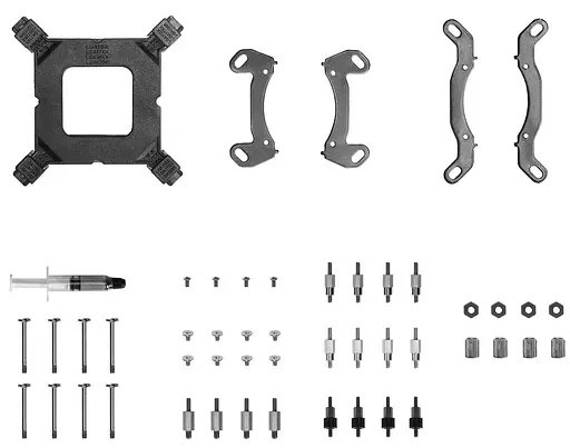 СВО Chieftec Iceberg 240 DARK (CLC-240-BLK) - фото 11