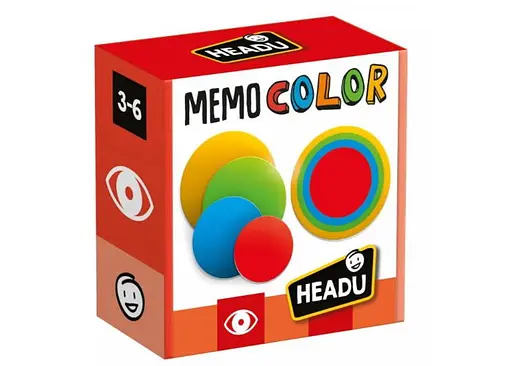 Настольная игра Headu Мемо цвета (Memo Color) (MU51289)