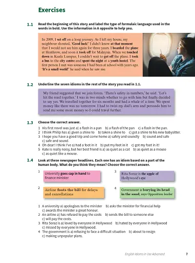 English Idioms in Use 2nd Edition. Advanced - фото 4