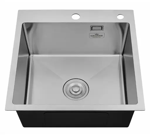 Кухонная мойка Kroner KRP Gebürstet - 4545HM (3.0/1.0 мм) (CV033855) - фото 2