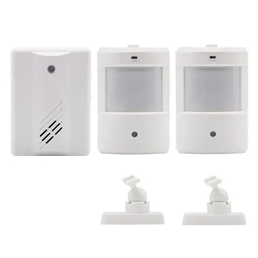 Беспроводной дверной звонок Leshp DD1407-2 с 2-мя датчиками движения-оповещателя