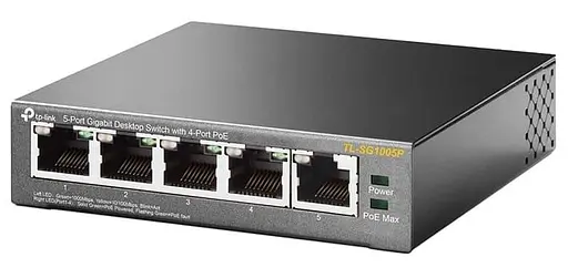 Коммутатор TP-Link TL-SG1005P (TL-SG1005P) - фото 3