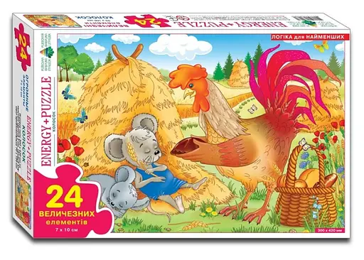 Гра-пазл Енергія+ Колосок, 24 елементи