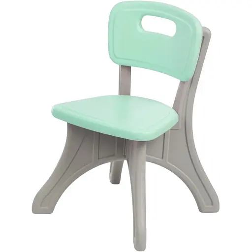Детский столик с двумя стульями Bambi NEW TABLE-5 бежево-мятный - фото 3