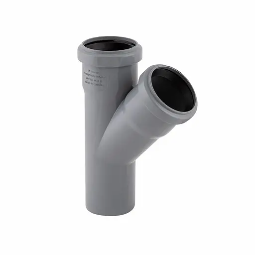 Тройник PPR канализационный TA Sewage 50, 45° TASTRPP4550 - фото 1