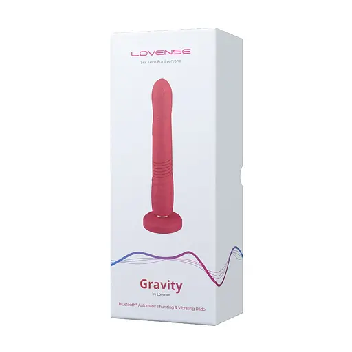 Вибратор Lovense Gravity 25.9 см красный - фото 8
