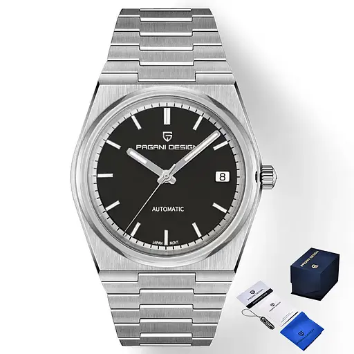 Наручные часы мужские PD-1753 Silver-Black Pagani Design acs0031190 - фото 1