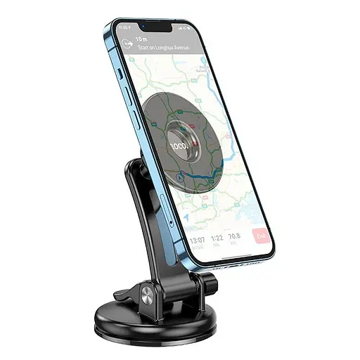 Держатель Hoco CA113 Excelle Console ring magnetic кольцевой магнитный - фото 8