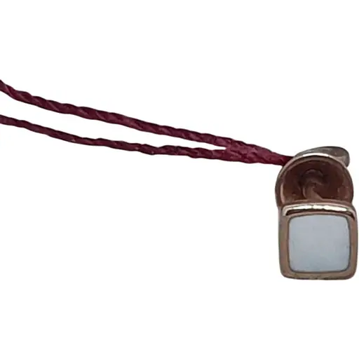 Золотая моносерьга-пуссета Tango с эмалью. 500040Ш БЕЛ