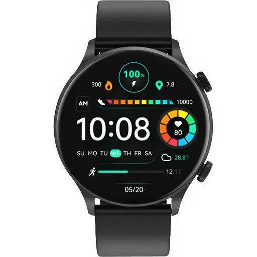 Смарт годинник Smart Watch HAYLOU Solar Plus RT3 LS16 з підтримкою української мови та всіх повідомлень