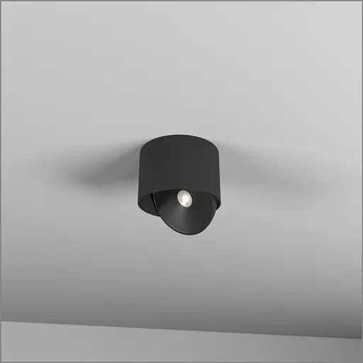 Точковий світильник Skarlat RSLC78054 7W BK 4000K - фото 1