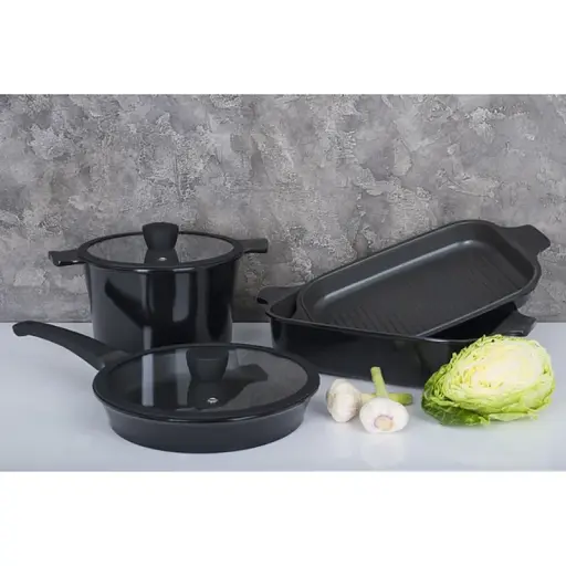 Кастрюля RINGEL Zitrone 24x12 см (4.2л) RG-2108-24/1 BL-R - фото 8