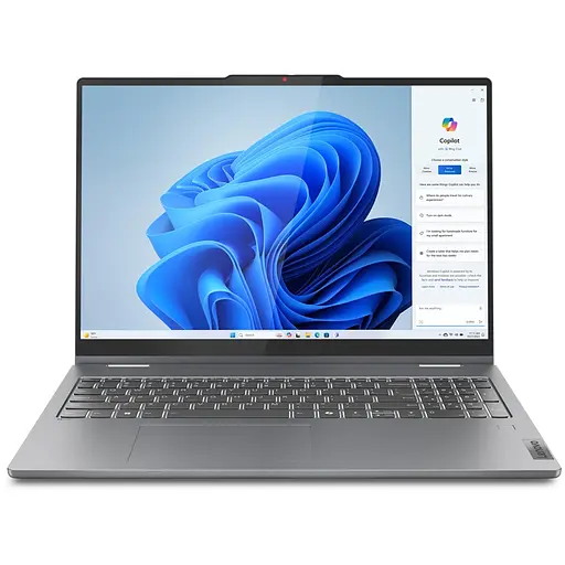 Ноутбук Lenovo IdeaPad 5 2-in-1 16AHP9 7 8845HS la 51GHz, IPS, сенсорний, 16GB LPDDR5x, 1TB - фото 5