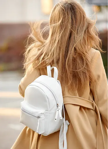 Женский рюкзак Sambag Talari MSO белый 31 х 22 х 12 см (12219008e) - фото 2