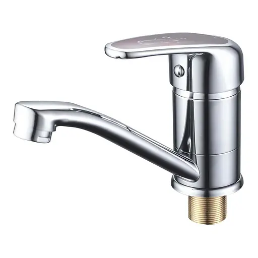 Змішувач для кухні CRON MAGIC 555-15 CM червона ручка CR0112 - фото 1