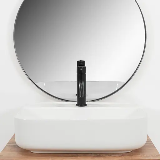 Умивальник Rea Martina накладний білий REA-U6646, Білий - фото 2