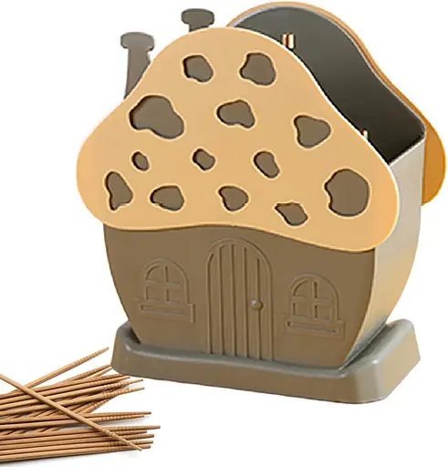 Подставка для сушки и хранения столовых приборов в виде домика, Yu Xin Голубой 87645 - фото 4