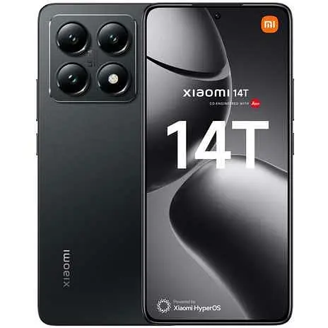 Смартфон Xiaomi 14T 12/256GB Titan Black with charger Global Version