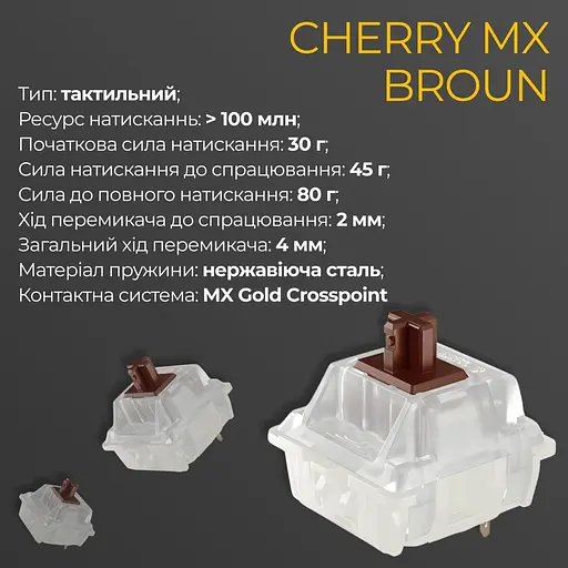 Клавіатура Ducky One 3 Cherry MX Brown RGB White DKON2108ST-BUAPXPWWWSC1 UA (126070) - фото 4