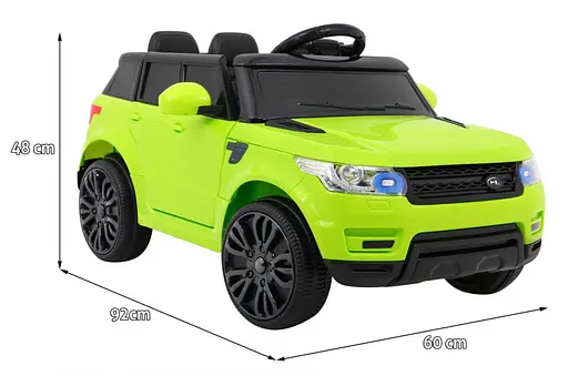 Дитячий електромобіль Start Run зелений - фото 2