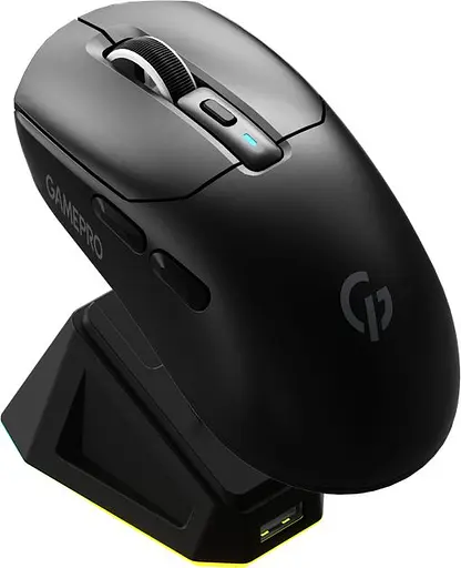 Мышь GamePro Genesis Airmaster Wireless/Bluetooth/USB PixArt PAW3311 Sensor Black (GM167B)