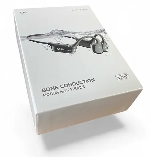 Навушники для плавання бігу та активного спорту S10 open-ear з кістковою провідністю та власною пам’яттю 32 ГБ (1228-02) - фото 6