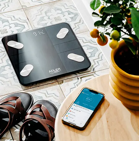 Аналитические весы для ванной комнаты Adler AD 8186 Black - фото 10