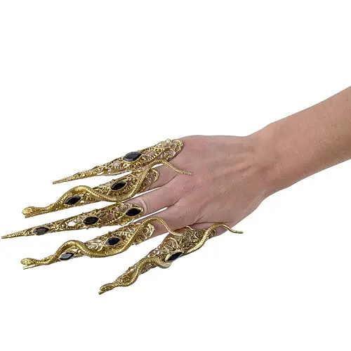 Когти в камнях со змейками, в наборе 5 шт - фото 1