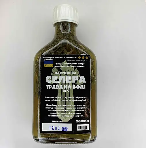 Водна настойка на траві селери 200 мл - фото 1
