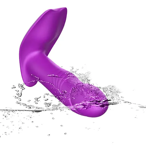 Вібратор у трусики Boss Series Silicone Panty 12.8 см фіолетовий - фото 3