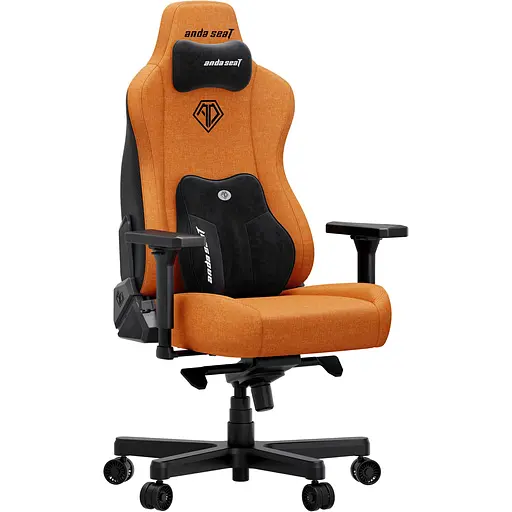 Геймерское кресло Anda Seat Kaiser 3E XL Orange Fabric (AD23YC-XL-09-O-CF-O01) [148762] - фото 2