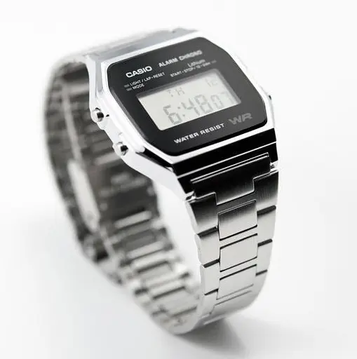 Часы наручные мужские японские цифровые качественные оригинальные Casio Collection A158WEA-1EF - фото 3