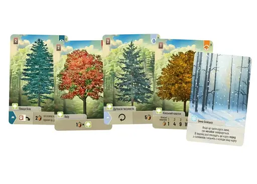 Настольная игра Lords of Boards Лесная суета (Forest Shuffle) (укр.) (LOB2329UA) - фото 3