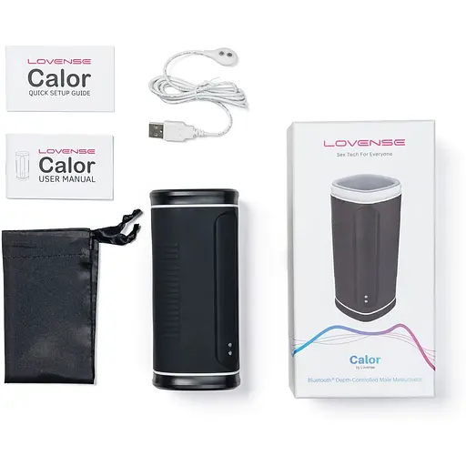 Смарт-мастурбатор с подогревом Lovense Calor - фото 4