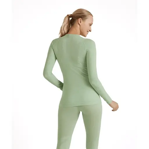 Термокофта Falke ESS Wool-Tech W Green L (1097-33311-7378 L) - фото 3