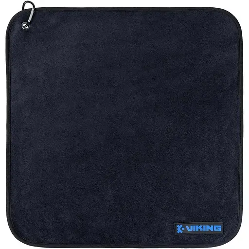 Рушник Viking Fishing Big towel One size 40х40 см Black