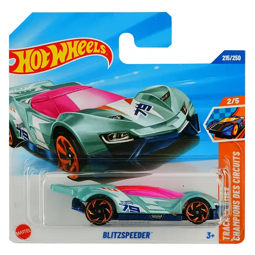 Базова машинка Hot Wheels Track Champs Blitzspeeder бірюзова (5785) JBB83-N521     
