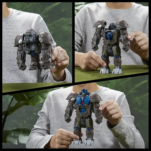 Игрушка-трансформер Hasbro Optimus Primal Smash Changers серии Трансформеры: Восстание зверей (F3900_F4641) - фото 8