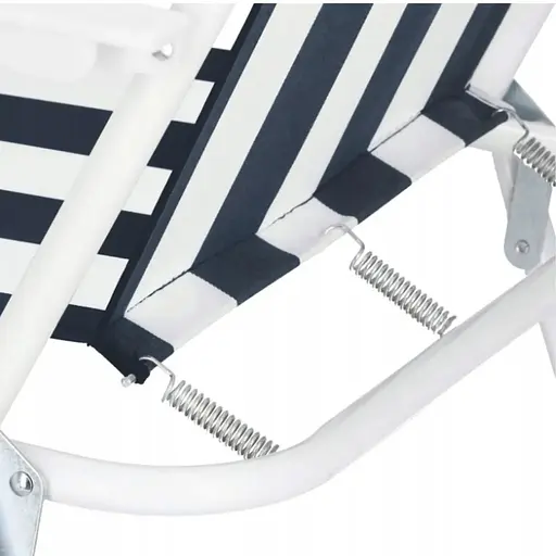 Стул Outtec складной синяя полоска - фото 10