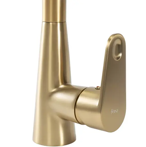 Змішувач для кухні Rea Mild brushed gold REA-B4803 Золотий - фото 4