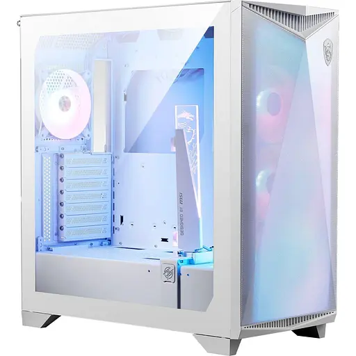 Корпус MSI MPG Gungnir 300R AirFlow White без блока питания (MPG GUNGNIR 300R AIRFLOW WHITE) без блока питания - фото 2