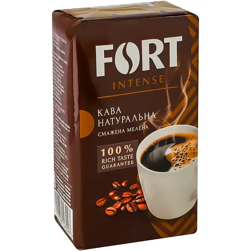 Кава натуральна мелена брикет Elite Fort 450 г